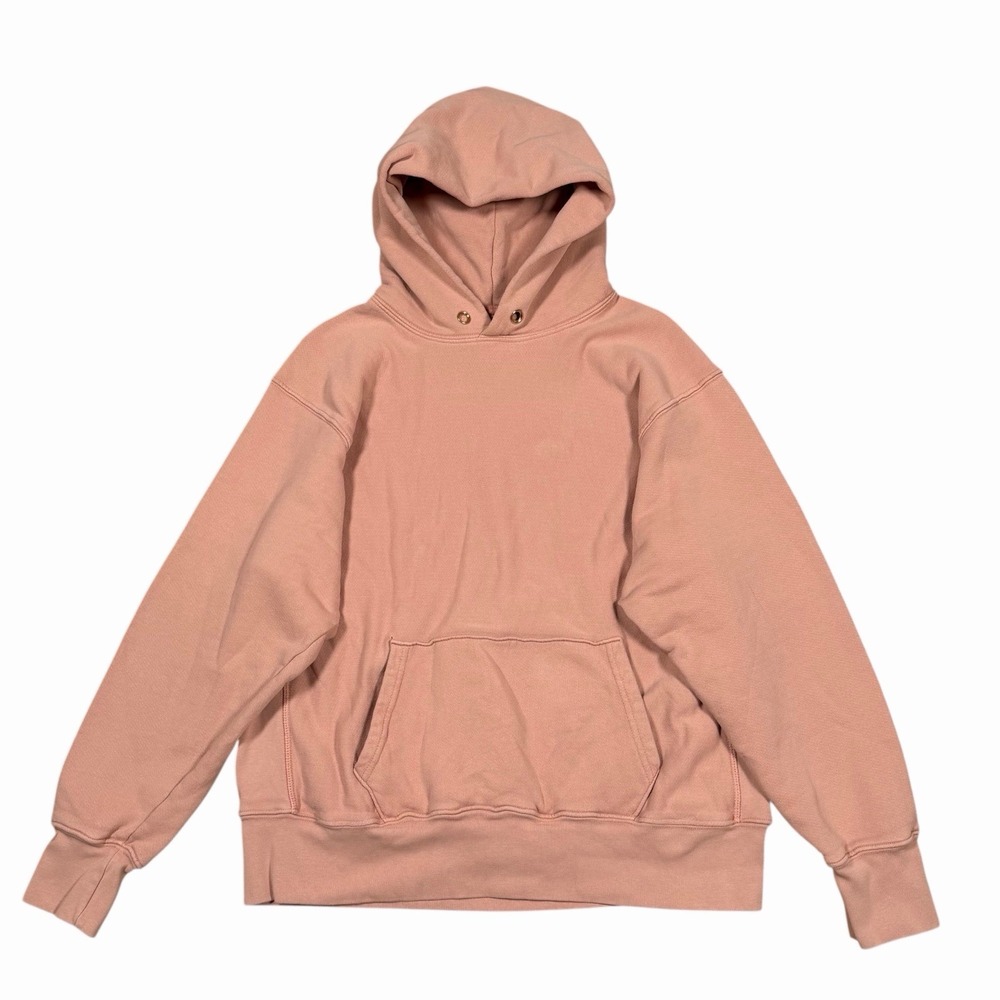 Les‎ Tien Hoodie Men's Sz M Dusty Pink Pullover Long Sleeve Made in USA